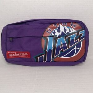 MITCHELL & NESS Utah Jazz Fanny Pack Purple NBA Hardwood Classics NWOT